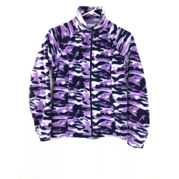 Columbia Other - Columbia Fleece Full Zip Jacket Girls Youth 14/16